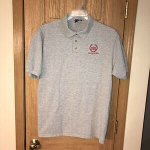 AS Sports Ohio State Buckeye Shirt Mens Size Large OSU Embroidered Polo S/S